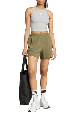 Wijde Short Essentials - Kaki