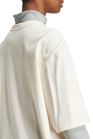 Wijd T-shirt Essentials - Beige