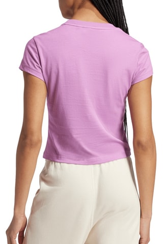 T-shirt Slim Fit Essentials - Lichtpaars