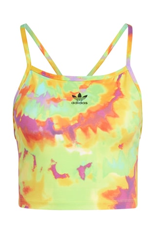 Crop Top Tie and Dye - Lichtgroen