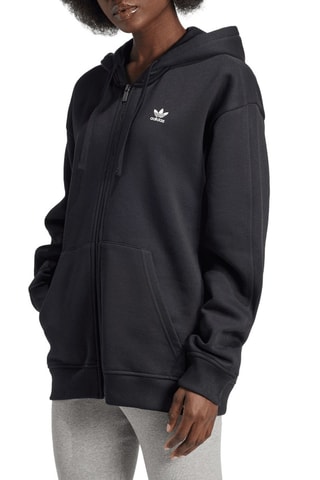 Sweater met Capuchon Essentials - Zwart