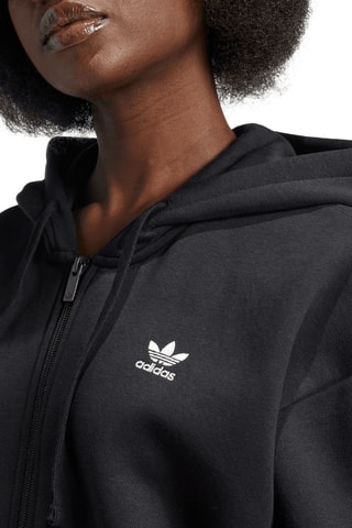 Sweater met Capuchon Essentials - Zwart