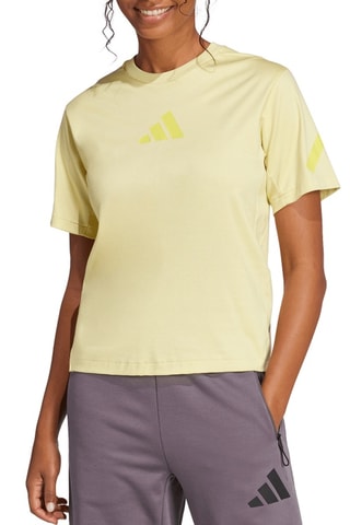 T-shirt Z.N.E - Geel