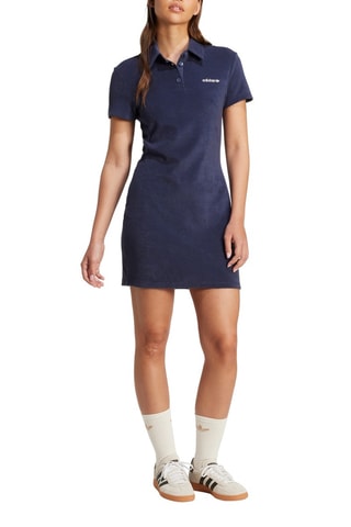 Polo-jurk - Marineblauw