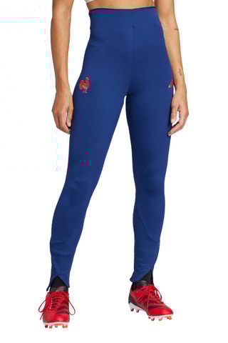 Legging Hoge Taille Frans Rugbyteam - Petrolblauw