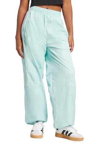 Wijde Joggingbroek Hoge Taille - Zeegroen