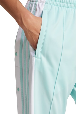 Oversized Broek met Hoge Taille Adibreak - Zeegroen