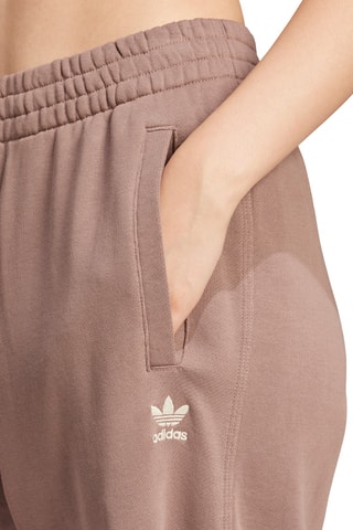 Wijde Joggingbroek Hoge Taille Essentials - Taupe