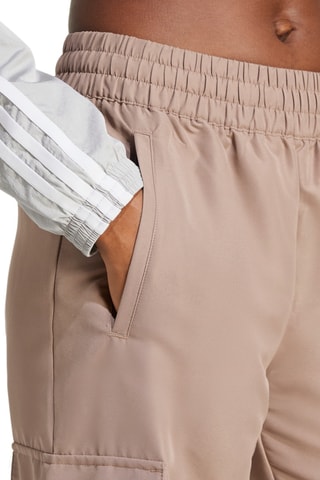 Cargobroek Hoge Taille Essentials - Taupe