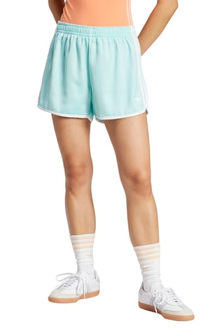 Wijde Short Adicolor - Lichtblauw