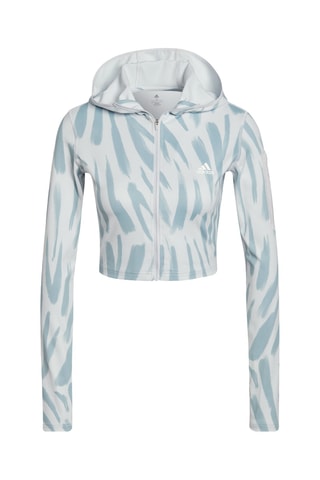 Cropped Hardloopsweater - Grijs