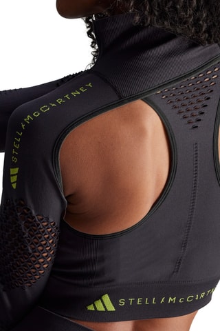 Yoga Crop top TrueStrength - Zwart