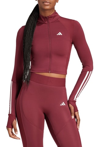 Crop Top - Bordeauxrood