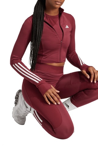 Crop Top - Bordeauxrood