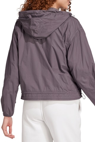 Windjack met Capuchon City Escape - Donkergrijs