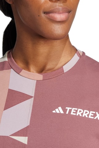 Wandelshirt Terrex Multi - Roze