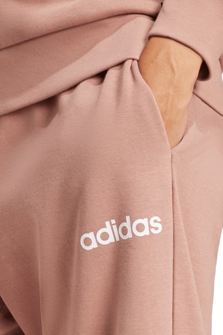 Wijde Broek Hoge Taille Essentials Linear - Beige en Wit