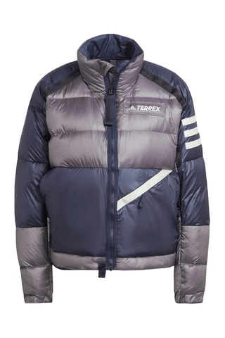 Gewatteerde Jas Terrex - Donkergrijs en Bruin