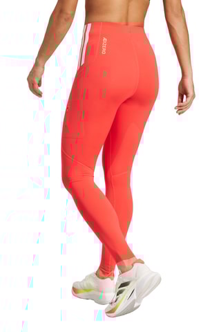 Hardlooplegging Hoge Taille Adizero - Rood