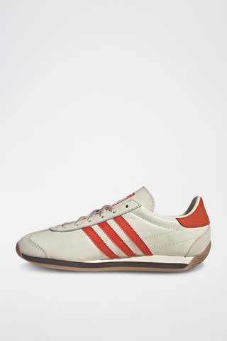 Zapatillas de piel Country OG - Crudo y rojo