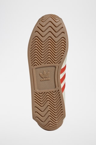 Zapatillas de piel Country OG - Crudo y rojo