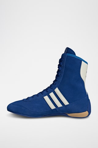 Hoge Nubuck Sneakers Rasant - Kobaltblauw en Wit