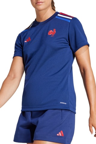 Rugbyshirt - Petrolblauw