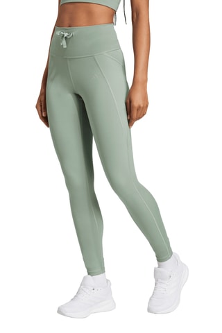 Hardlooplegging Hoge Taille Essentials - Zeegroen