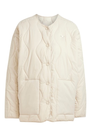 Gewatteerde Jas Fashion Liner - Beige