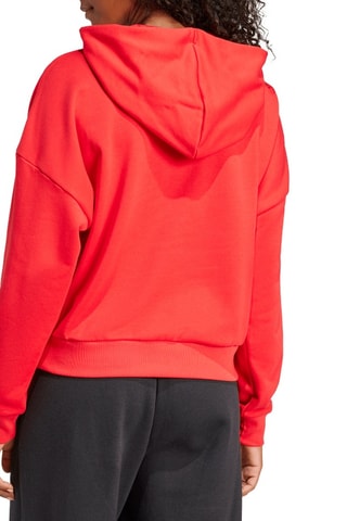 Sweater met Capuchon - Rood en Zwart