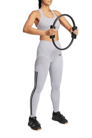 Legging Hoge Taille Optime - Grijs