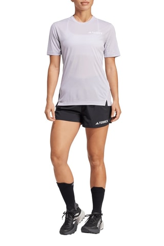Hardloopshirt Terrex Xperior - Lichtpaars