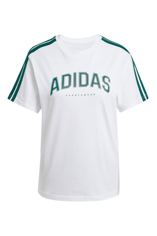 T-shirt - Wit en Donkergroen