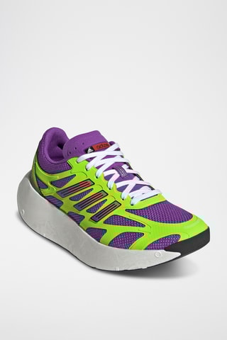 Zapatillas con plataforma - Violeta y amarillo