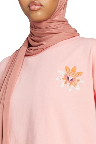 Oversized T-shirt Originals Summer Glow - Poederroze