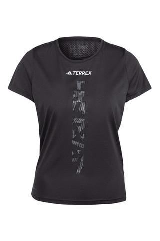 Hardloopshirt Terres Agravic - Zwart