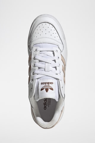 Leren Sneakers Nubuck en Forum Bold - Wit
