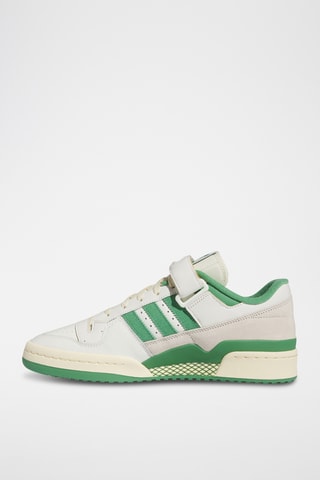 Leren Sneakers Forum 84 - Wit en Groen