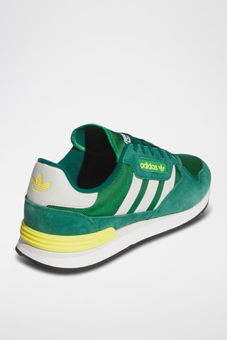 Zapatillas de running de piel Treziod 2.0 - Verde oscuro