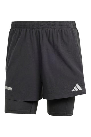 2-in-1 Short Ultimate - Zwart