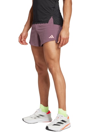 Hardlooplshort Hoge Taille Adizero - Paars