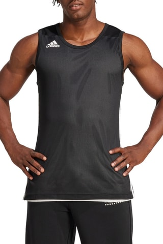 Dubbelzijdig Basketbalshirt 3G Speed R - Zwart en Wit