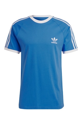 T-shirt Slim Fit Adicolor Classics - Petrolblauw