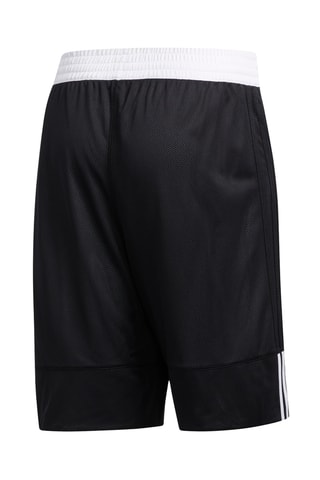 Dubbelzijdige Basketbalshort 3G Speed - Zwart en Wit