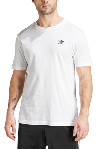 T-shirt Standaard Fit Essentials - Wit en Zwart