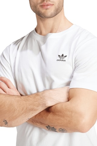 T-shirt Standaard Fit Essentials - Wit en Zwart