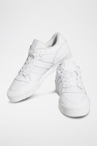 Leren Sneakers Rivalry Low - Wit
