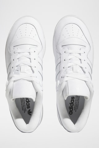 Leren Sneakers Rivalry Low - Wit