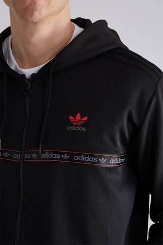 Sweater met Capuchon New York Tape - Zwart