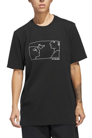 T-shirt Shmoofoil Not Eazy - Zwart en Wit